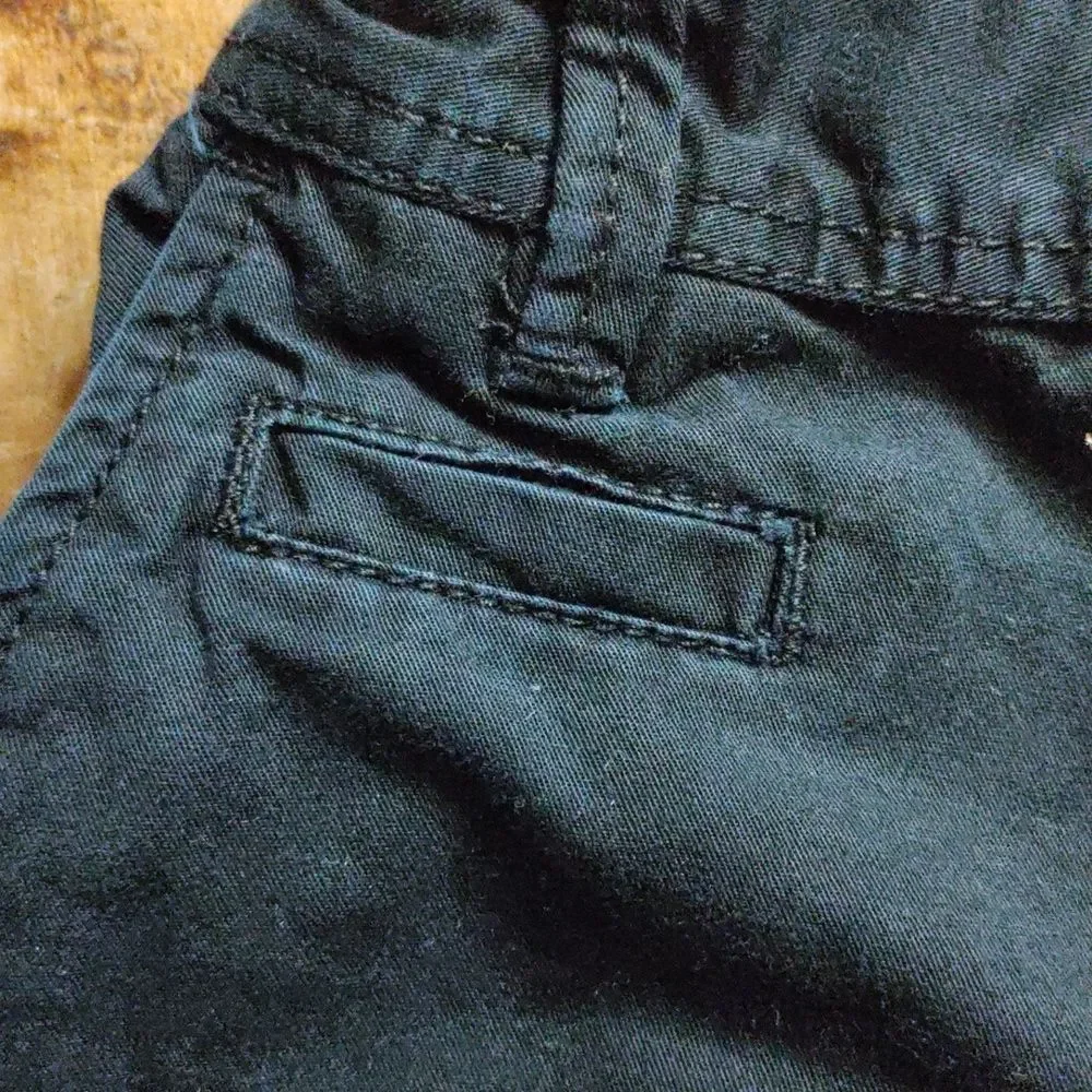 H&M Pants size 6 to 9 Months Black Chino Dress Pants Spring Easter Cotton
